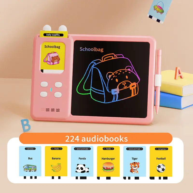 LCD Doodle Pad & 244 Flash cards