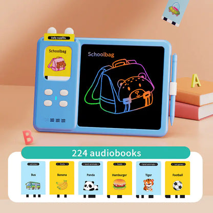 LCD Doodle Pad & 244 Flash cards